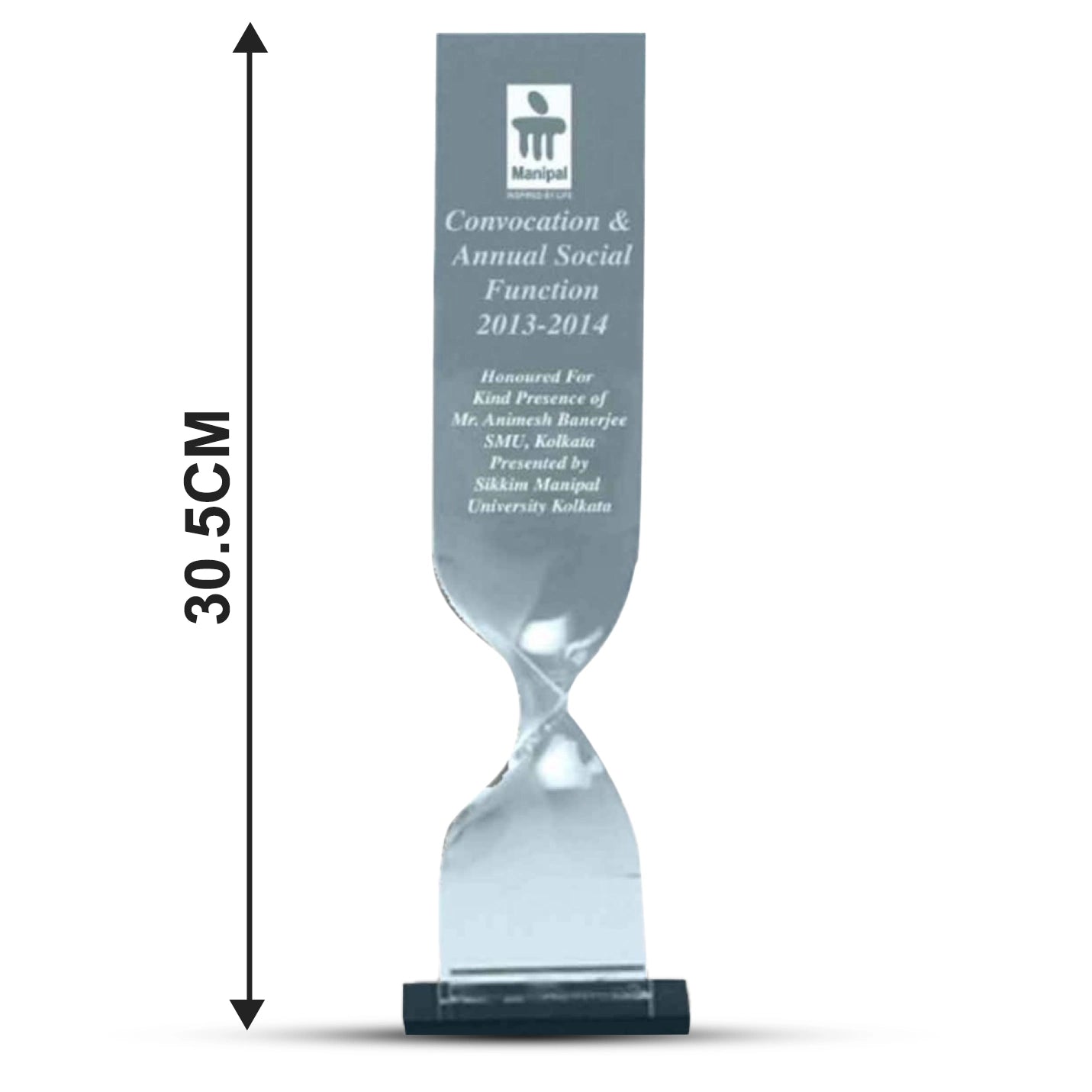 Top-quality Hourglass Acrylic Trophies